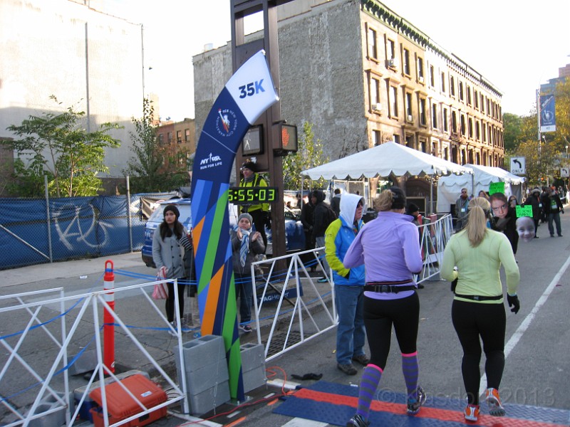 2014 NYRR Marathon 0479.jpg - The 2014 New York Marathon on November 2nd. A cold and blustery day.